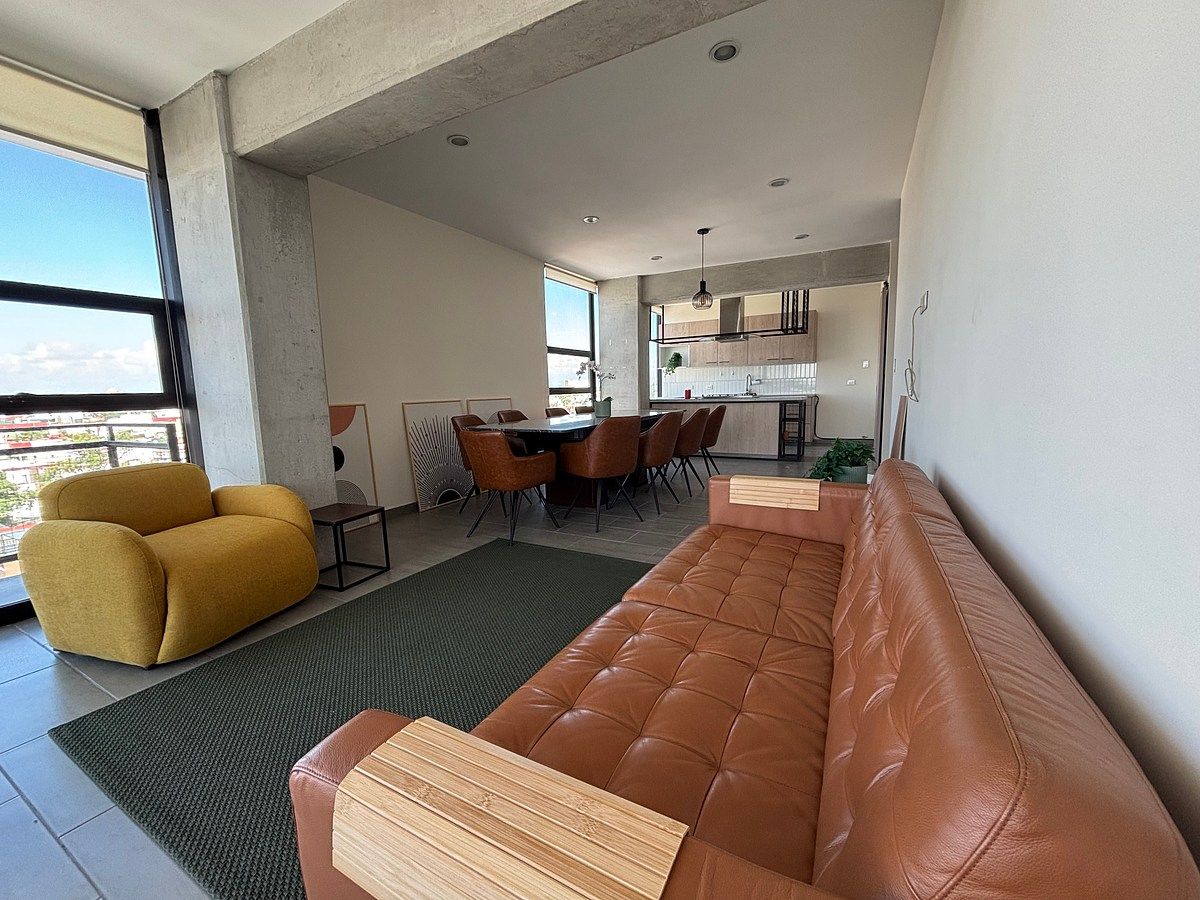 Penthouse en renta amueblado, 3 recámaras con terraza privada Cholula, foto 1 de 19