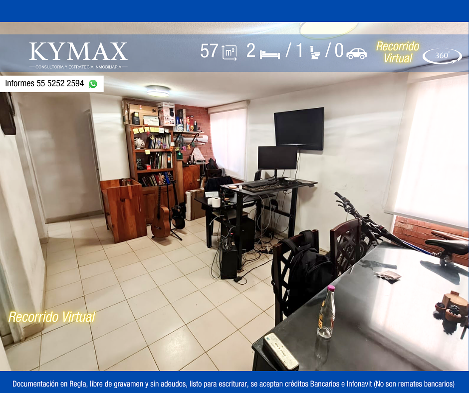 Apartamento em Ex Hacienda San Juan de Dios, Tlalpan, foto 2 de 23
