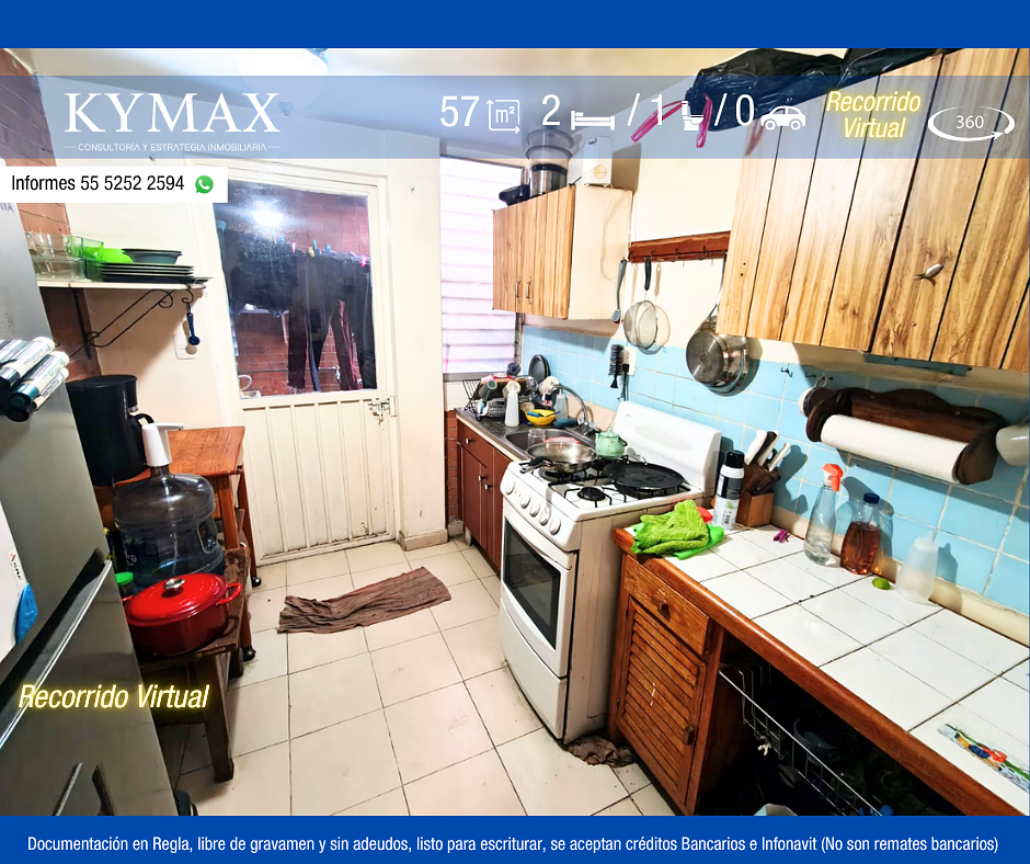 Apartamento em Ex Hacienda San Juan de Dios, Tlalpan, foto 3 de 23
