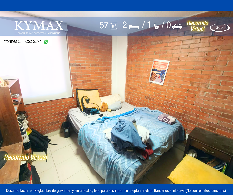 Apartamento em Ex Hacienda San Juan de Dios, Tlalpan, foto 7 de 23
