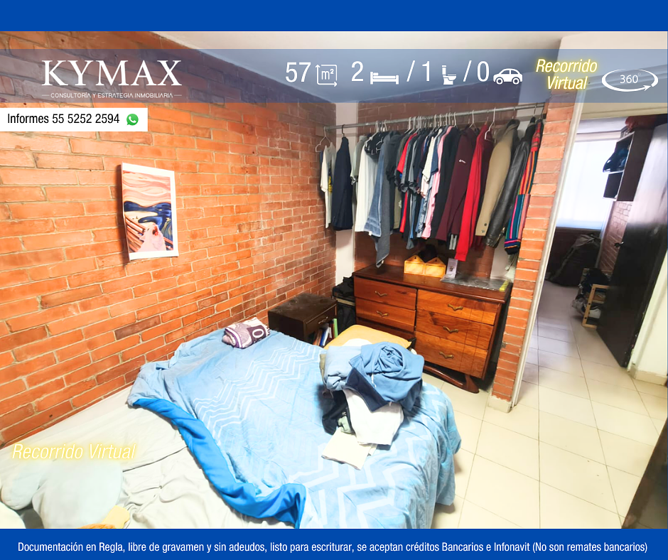 Apartamento em Ex Hacienda San Juan de Dios, Tlalpan, foto 8 de 23