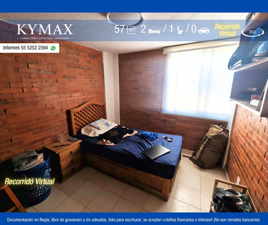 Apartamento em Ex Hacienda San Juan de Dios, Tlalpan, foto 9 de 23