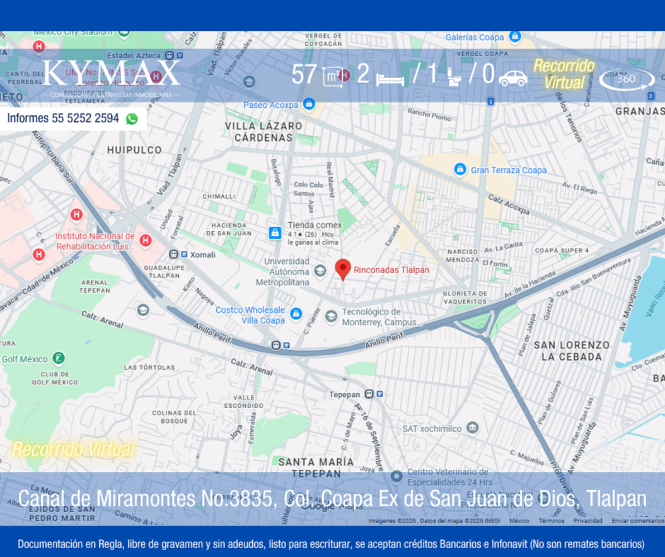 Apartamento em Ex Hacienda San Juan de Dios, Tlalpan, foto 20 de 23