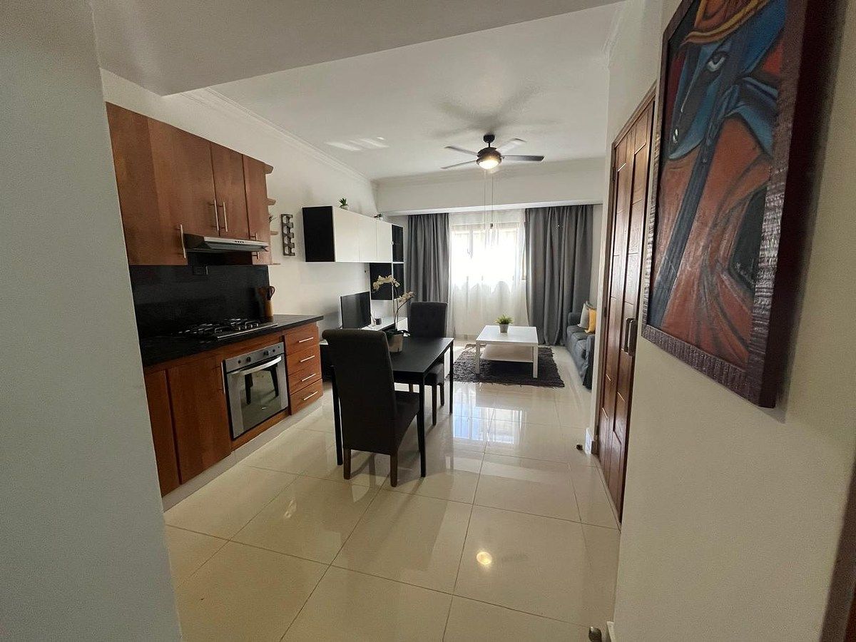 Apartamento en alquiler de 1 habitación en Piantini – Ubicación premium, foto 1 de 10