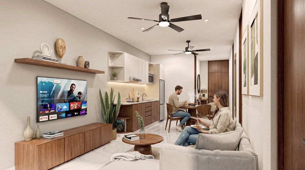 DEPARTAMENTO EN VENTA MERIDA, TEMOZON NORTE, UBII, MOD C, JUN 2029., photo 1 of 9