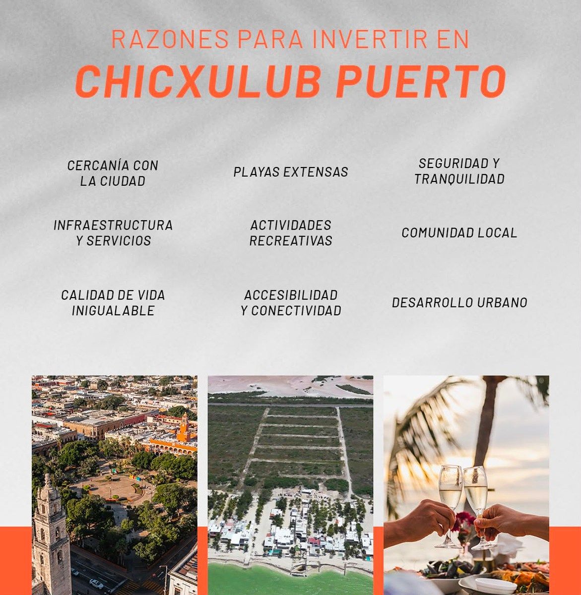 Terreno en Chicxulub Puerto, Progreso, foto 7 de 8