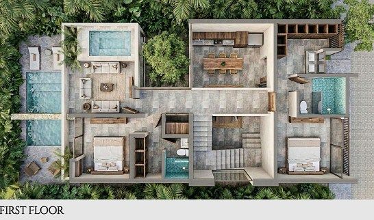 Villa in Xpu Ha, Playa del Carmen, photo 5 of 5