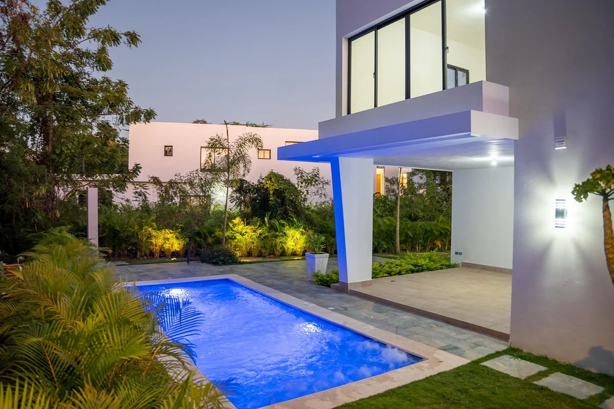 Villa en Playa Nueva Romana, La Romana, foto 4 de 9