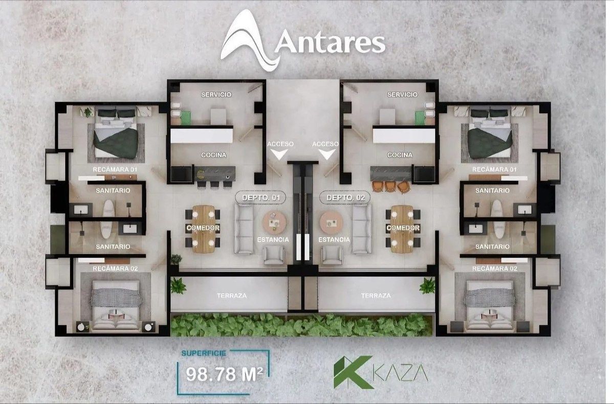 Apartamento em Rivera Cerro Hueco, Tuxtla Gutiérrez, foto 5 de 12