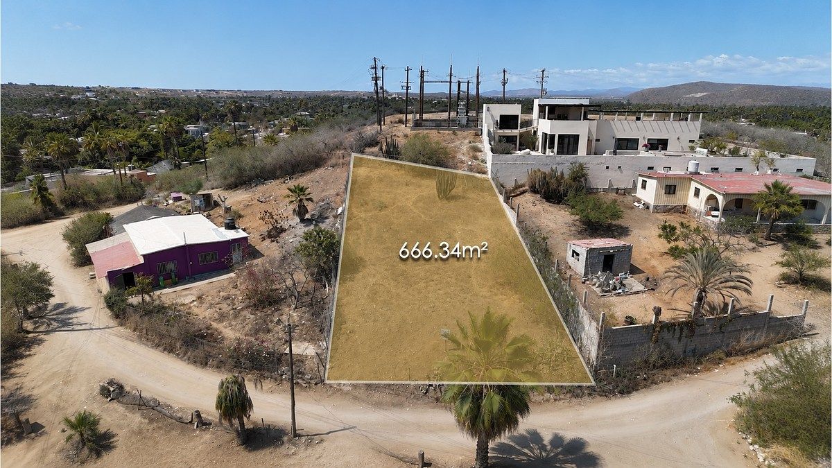 TERRENO LOTE BANDERA EN VENTA, LAS FLORES, TODOS SANTOS, B.C.S., foto 1 de 4
