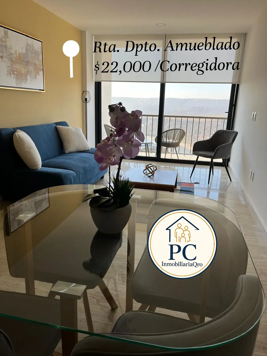 Renta Departamento AMUEBLADO en Cañadas del Lago, Corregidora, foto 1 de 21