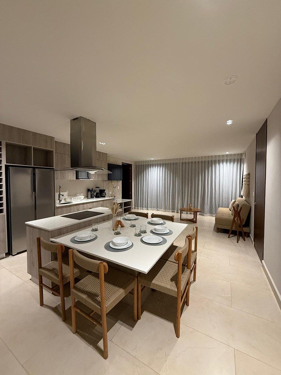Departamento en Venta Frente al Mar - Mes de Enero - Rosa Palmar, Sisal, Yucatan
