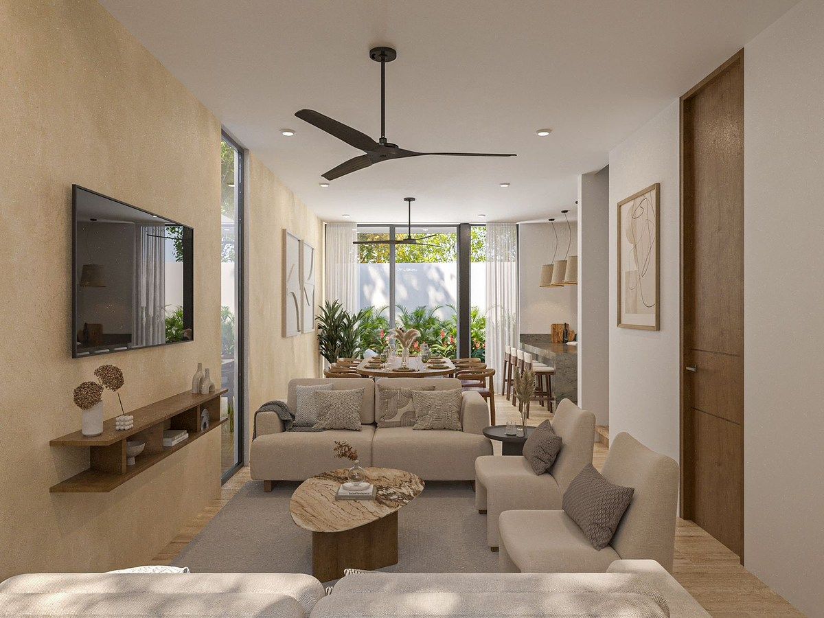 Render: Sala, foto 1 de 12