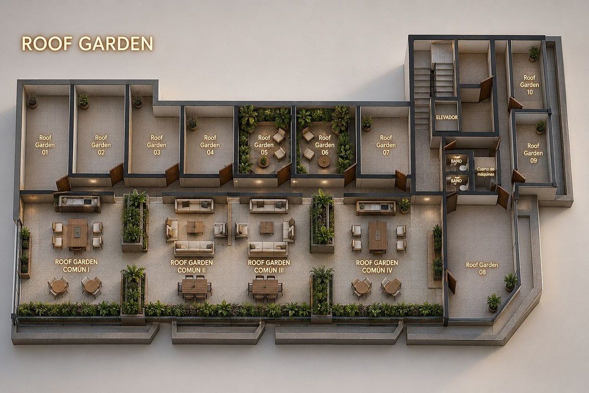 Apartamento em San Rafael, Cuauhtémoc, foto 6 de 7