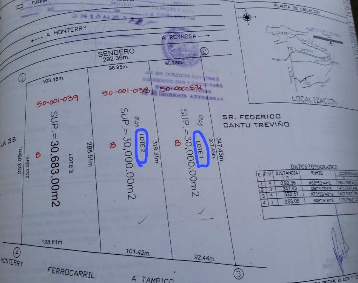 Terreno industrial en PEMEX, Cadereyta Jiménez, foto 3 de 3