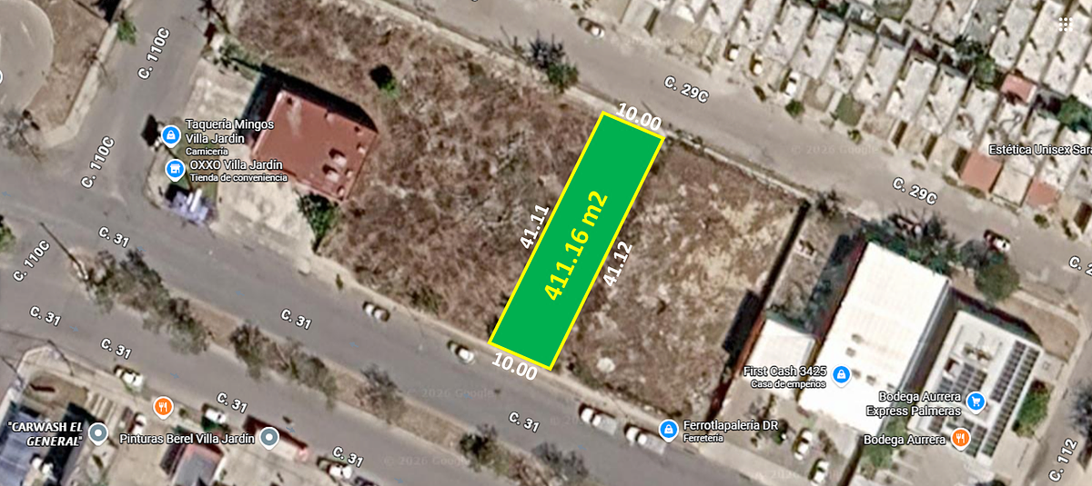 Terreno de 411.16 m2 en Ciudad Caucel Mérida Yucatán