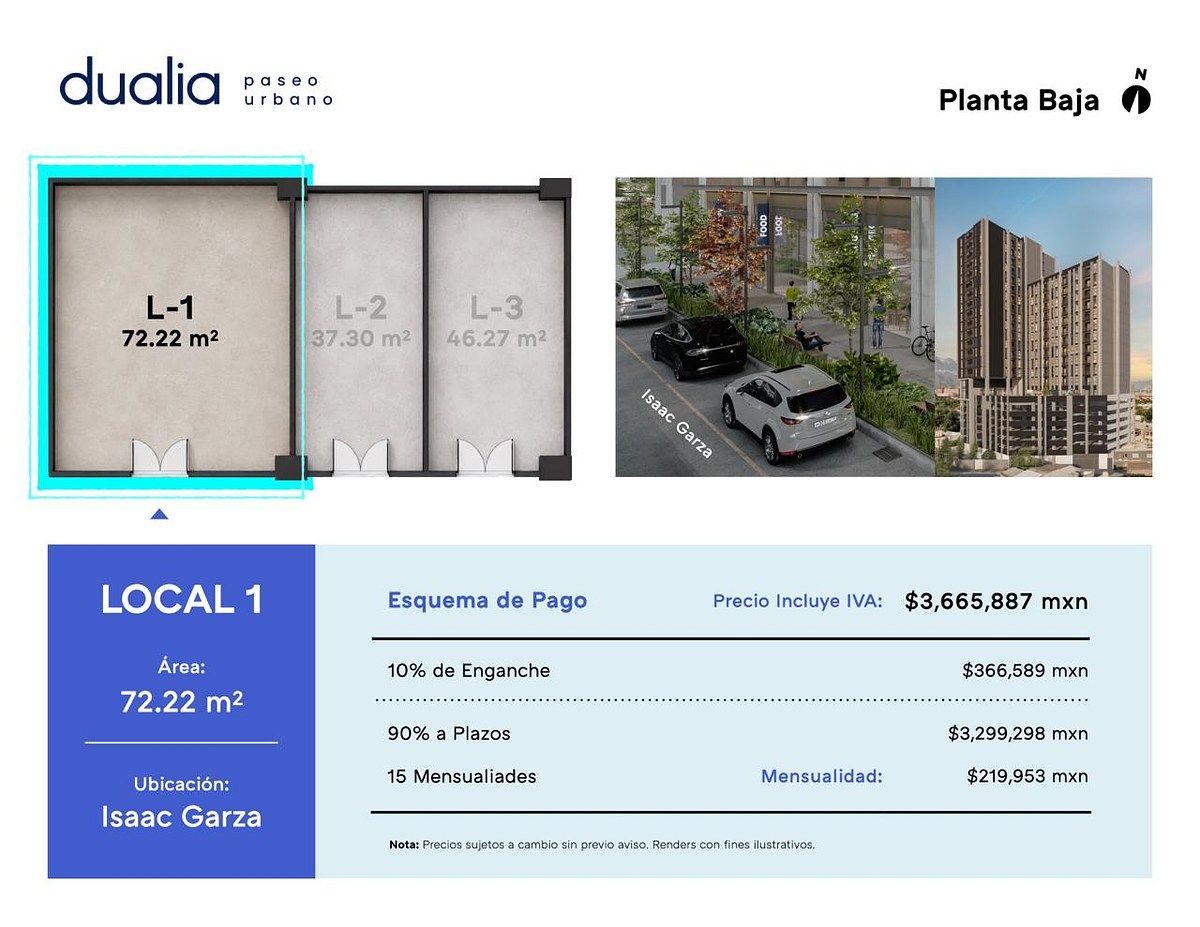 Local Comercial a pasos de fundidora, foto 1 de 5