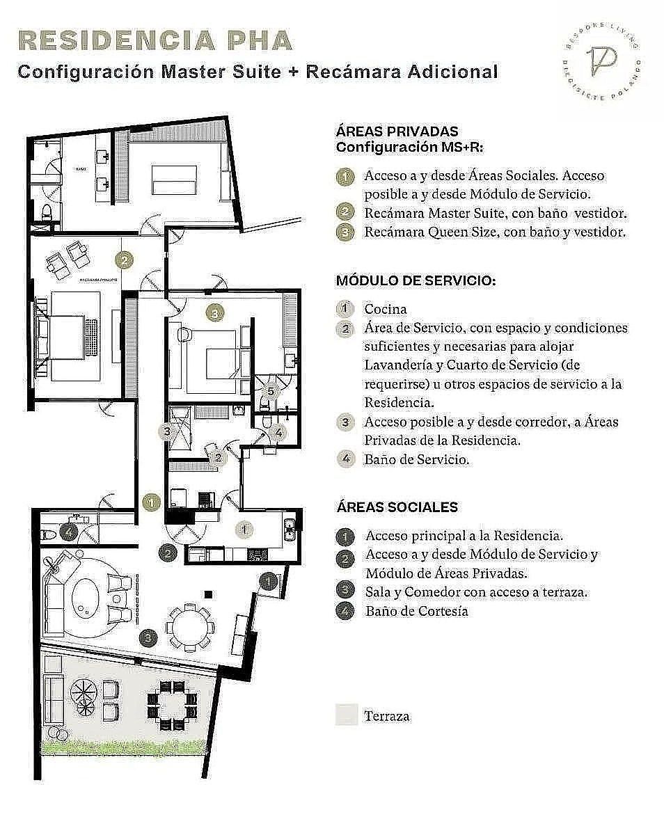 Apartamento em Polanco V Sección, Miguel Hidalgo, foto 3 de 33