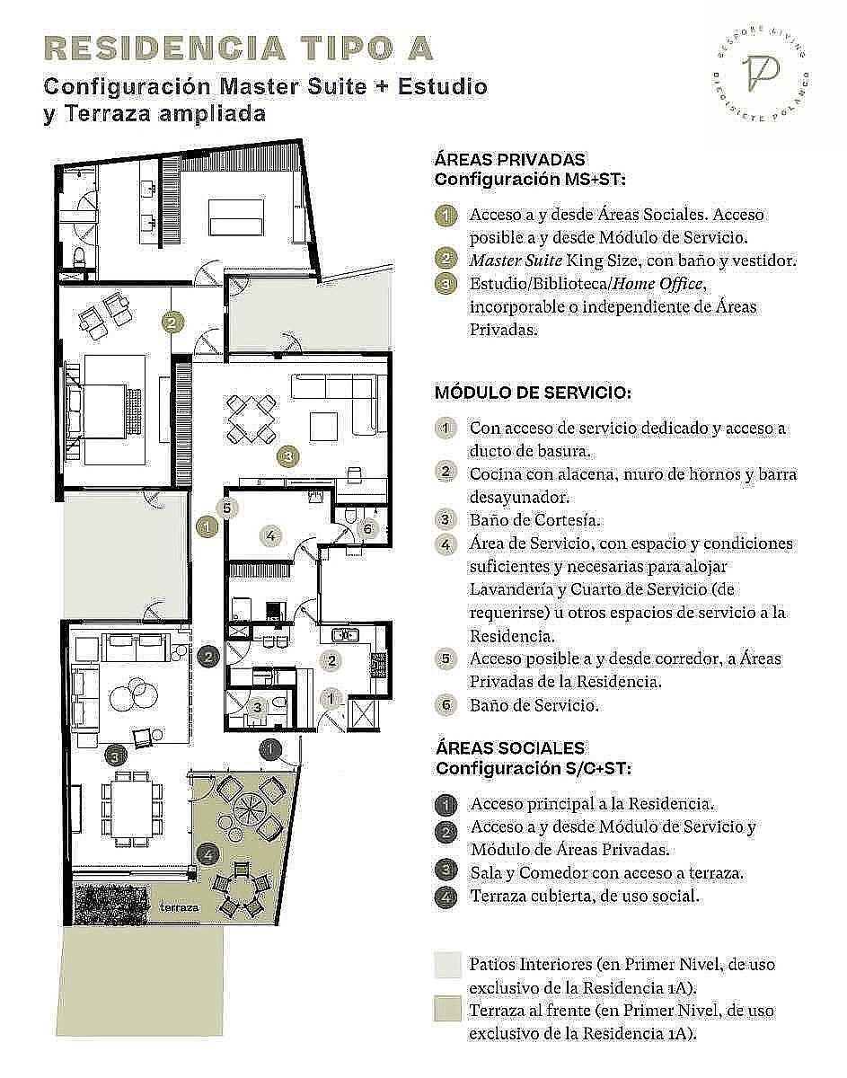 Apartamento em Polanco V Sección, Miguel Hidalgo, foto 9 de 33