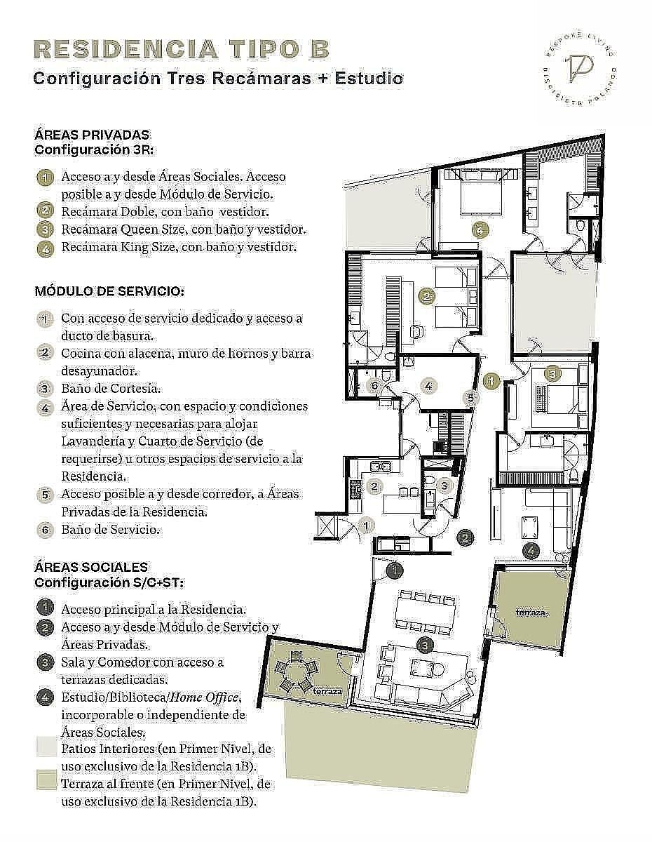 Apartamento em Polanco V Sección, Miguel Hidalgo, foto 10 de 33