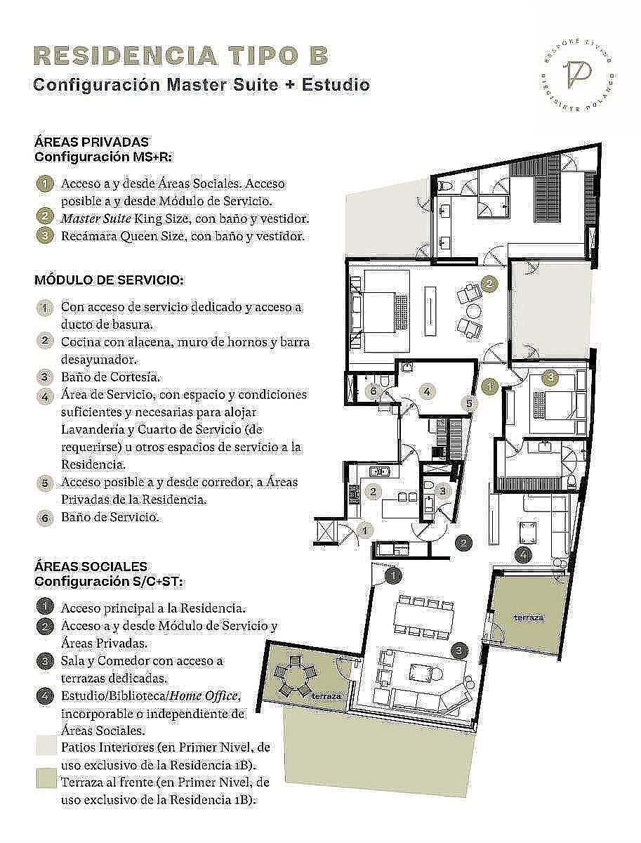 Apartamento em Polanco V Sección, Miguel Hidalgo, foto 12 de 33