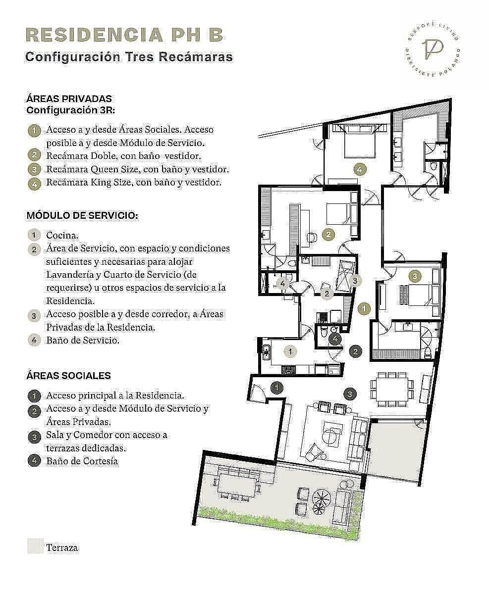 Apartamento em Polanco V Sección, Miguel Hidalgo, foto 16 de 33