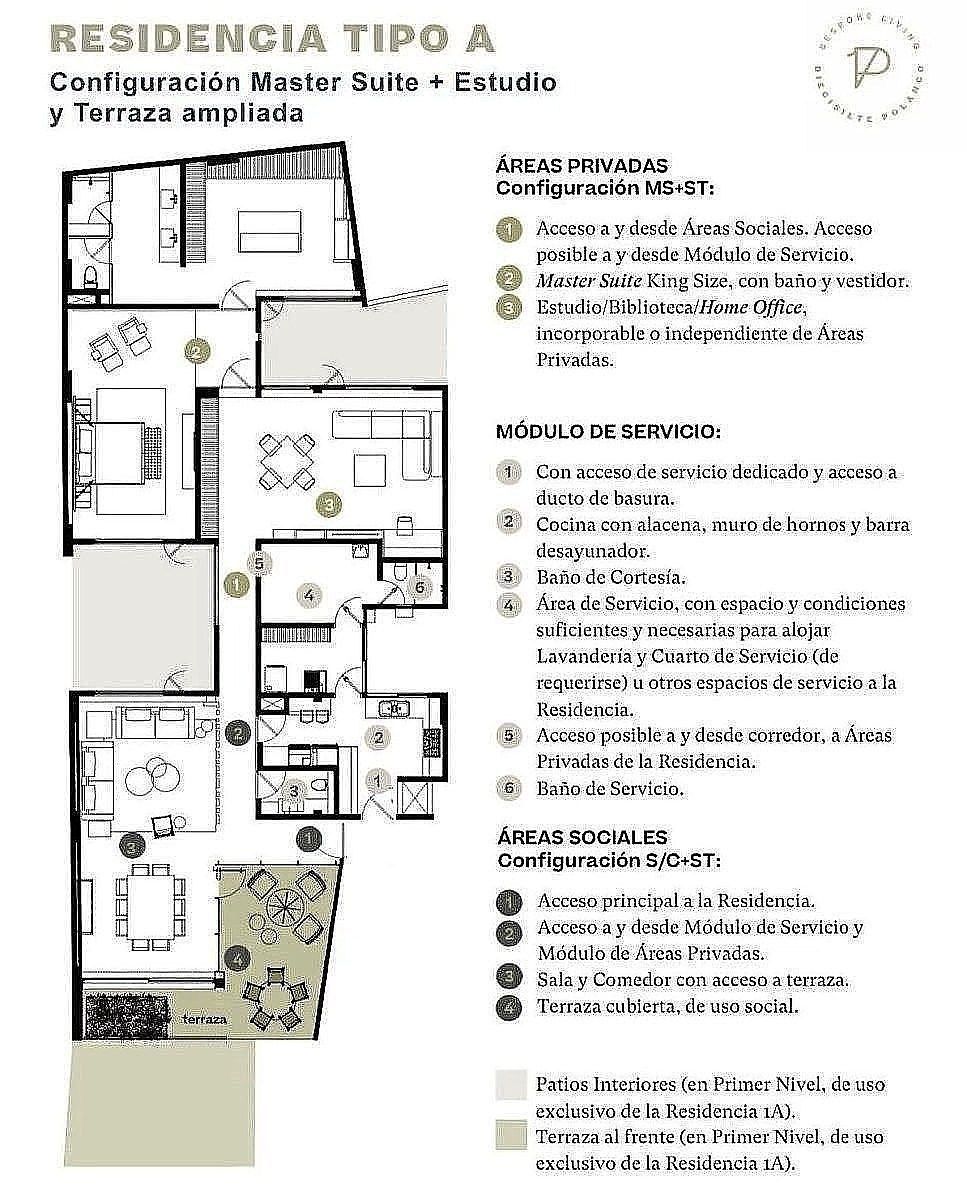 Apartamento em Polanco V Sección, Miguel Hidalgo, foto 20 de 33