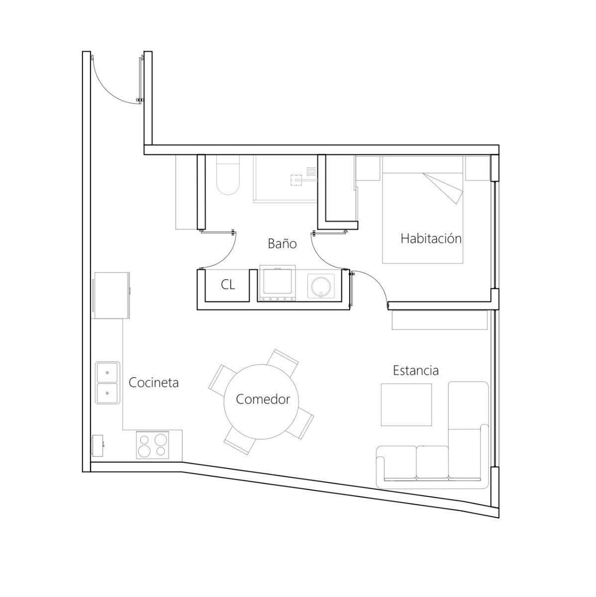 Apartamento em Colonia Nápoles, Benito Juárez, foto 11 de 17