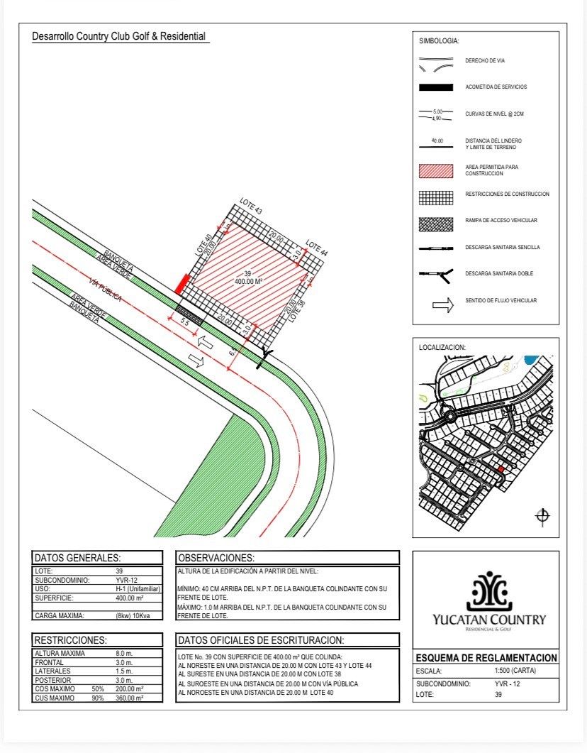 country club terreno accesible ECU, foto 1 de 1
