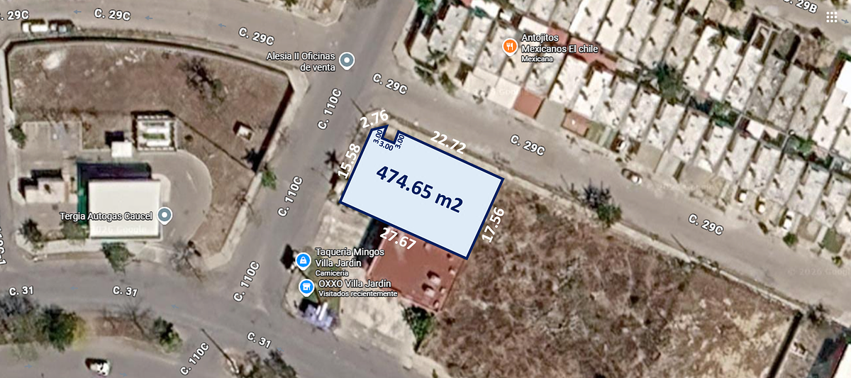 Terreno de 474.65 m2 en Ciudad Caucel Mérida Yucatán