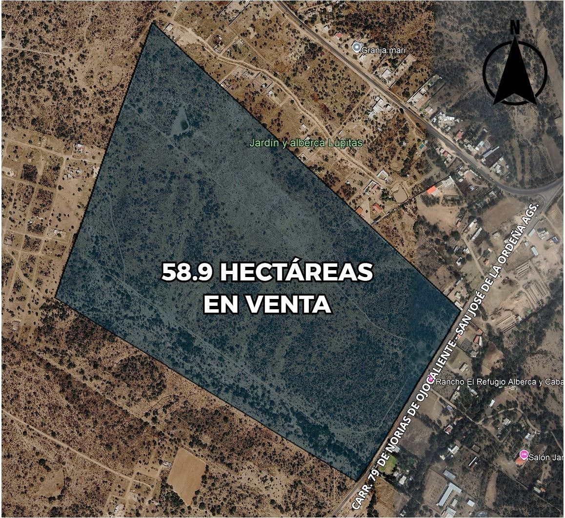 VENTA TERRENO DE 58.9 HAS RÚSTICO, foto 1 de 4