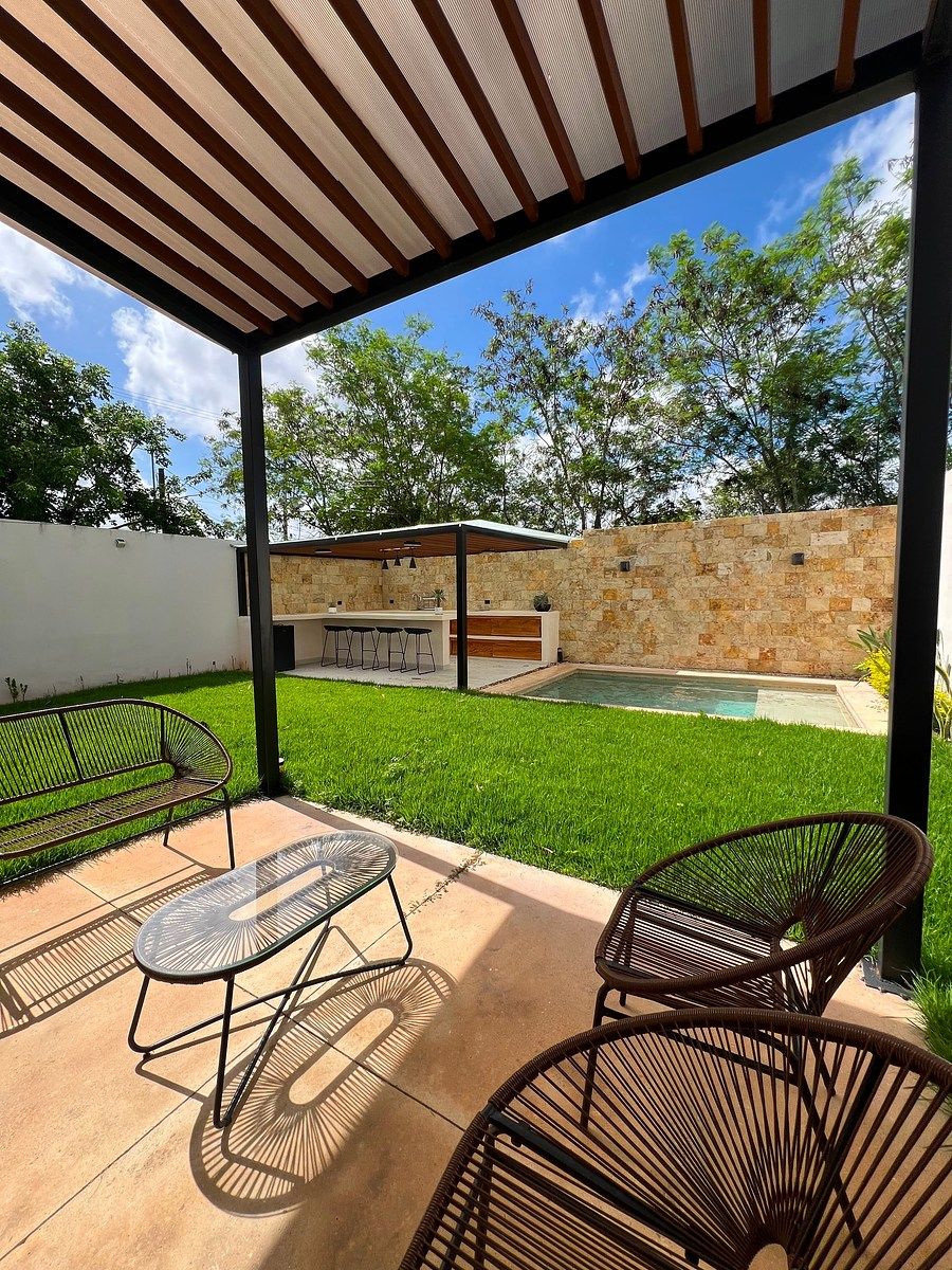 RENTA DE CASA AMUEBLADA, CON PANELES SOLARES EN ALERA DZITYÁ ✨, foto 1 de 13