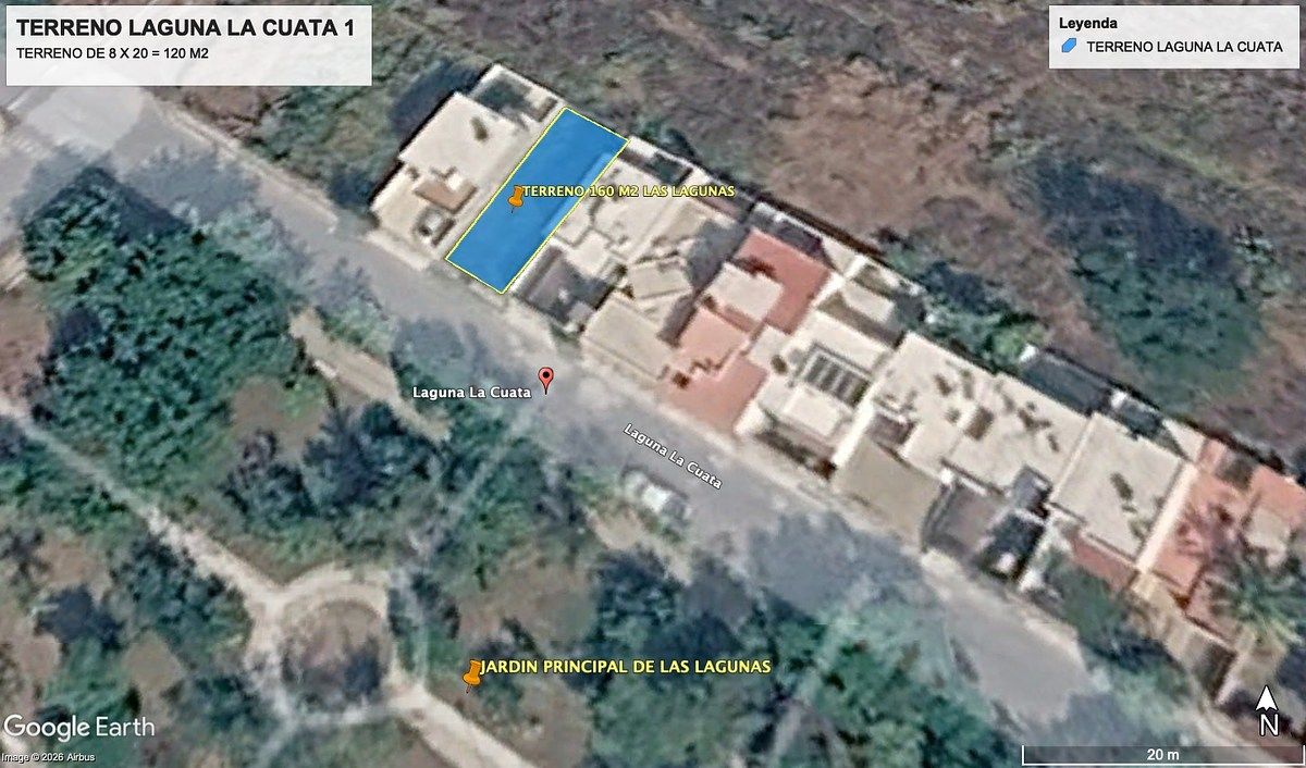 TERRENO EN VENTA frente a JARDIN! en COLIMA, en LAS LAGUNAS, Villa de Alvarez