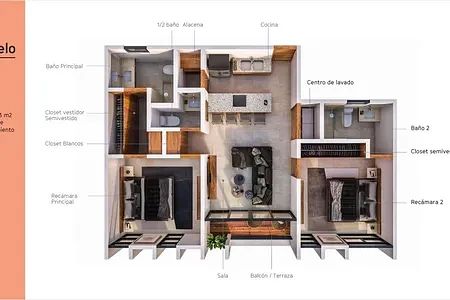 Departamento en Temozón Norte, Mérida, foto 5 de 27