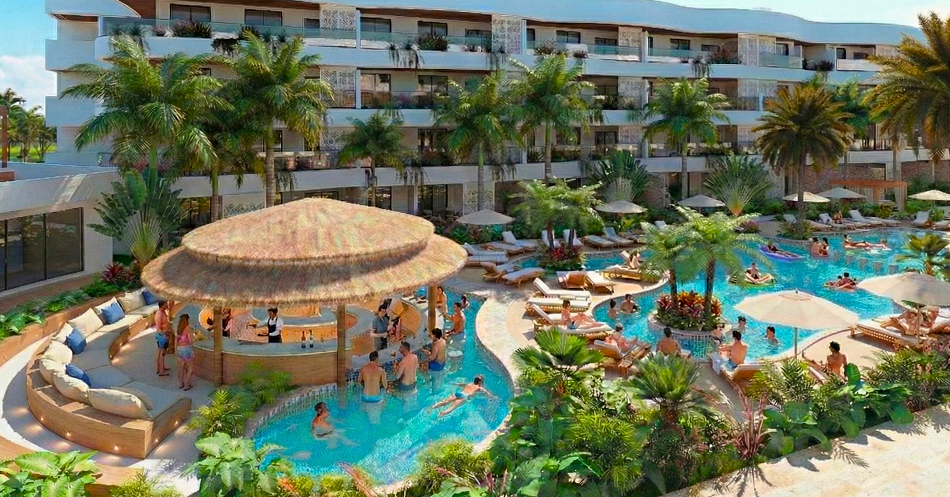 Venta proyecto apartamento 2 habitaciones con picuzzi en White Sands, Punta Cana, foto 1 de 7
