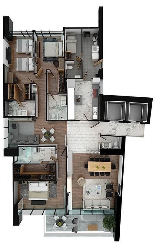 Apartamento em Lomas Country Club, Huixquilucan, foto 4 de 29