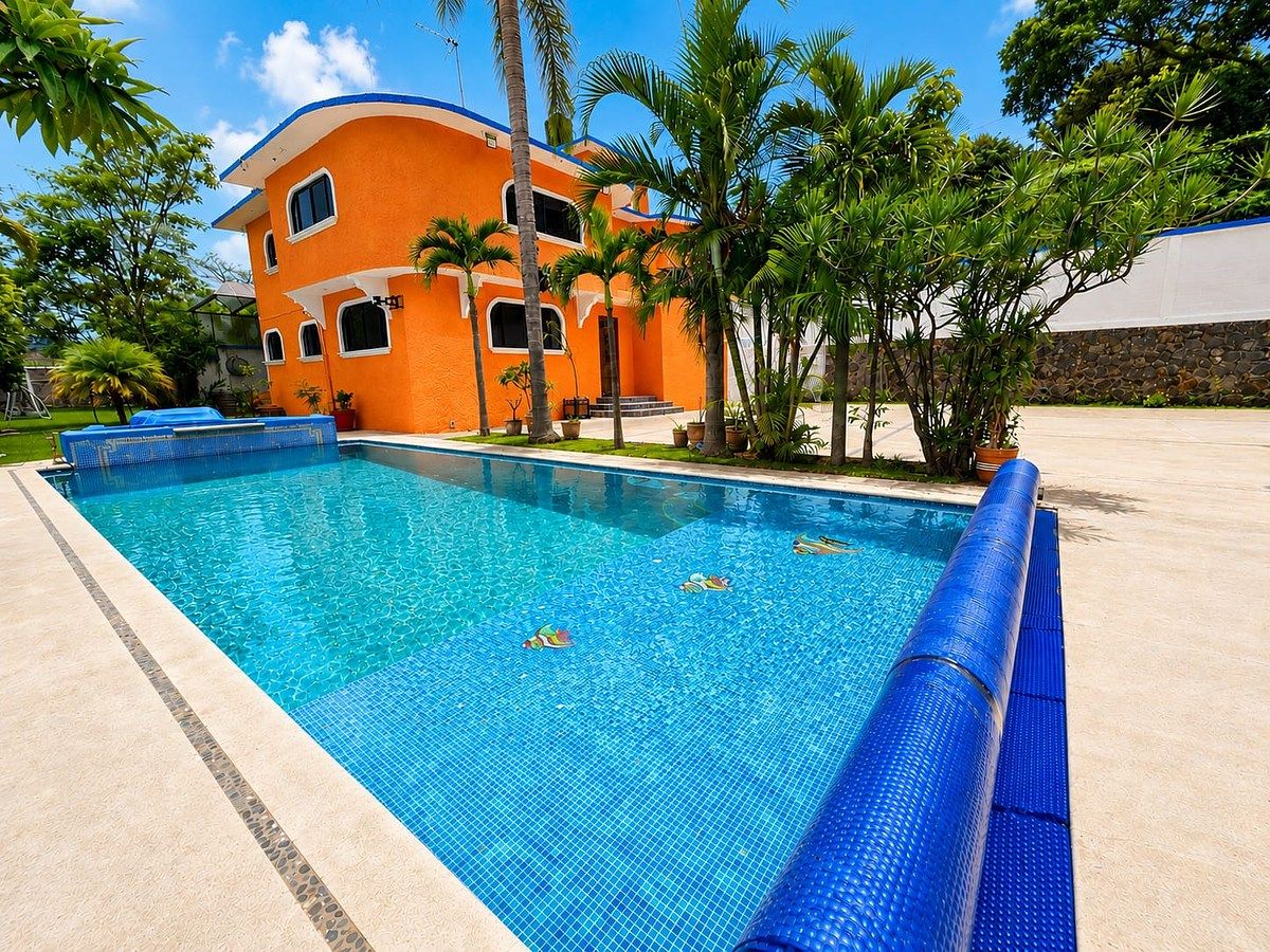 Casa en renta • Ocotepec, Cuernavaca • 4 recámaras • Alberca climatizada •, foto 1 de 32