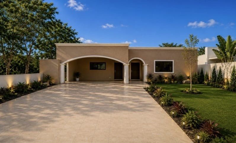 Casa de una Planta en Privada Lirium – Conkal, Yucatán, foto 1 de 20