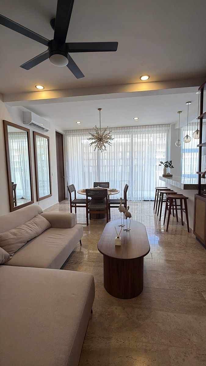 Departamento en venta frente al mar de Telchac, foto 1 de 8