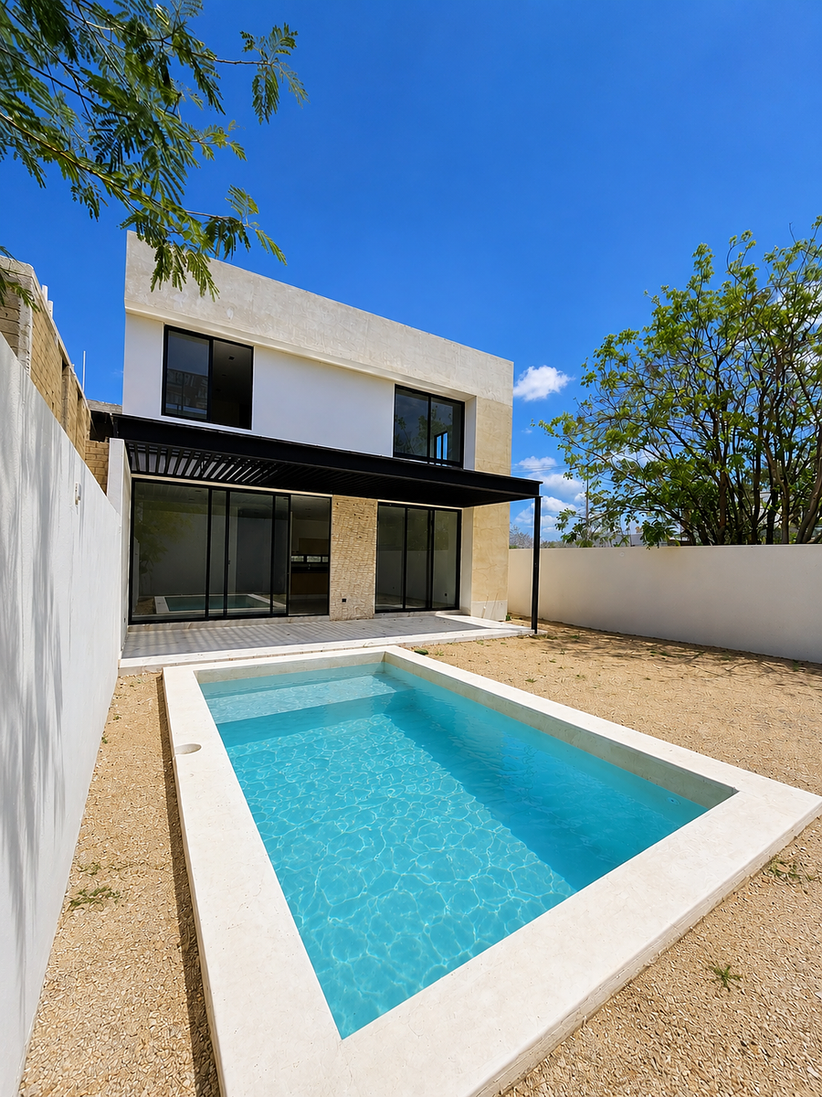 CASA DE 3 REC EN VENTA EN MERIDA, YUCATAN EN CHOLUL - foto 1