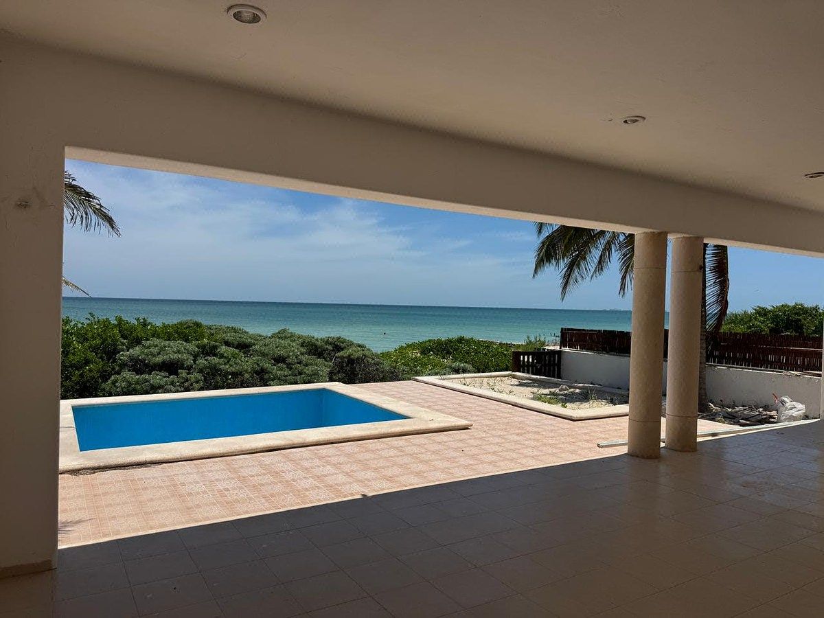 Se vende casa frente al mar, Chuburna Yucatán