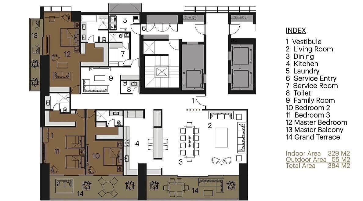 Apartamento em Polanco V Sección, Miguel Hidalgo, foto 26 de 26
