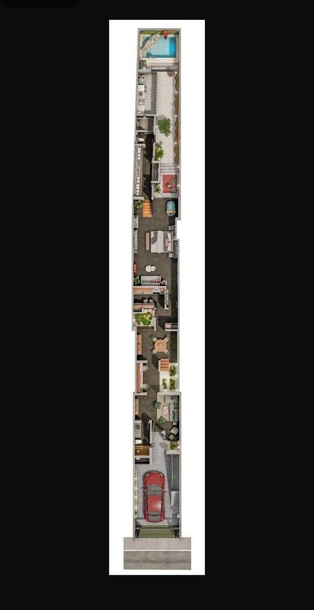 Render del proyecto arquitectónico planta baja, foto 2 de 9