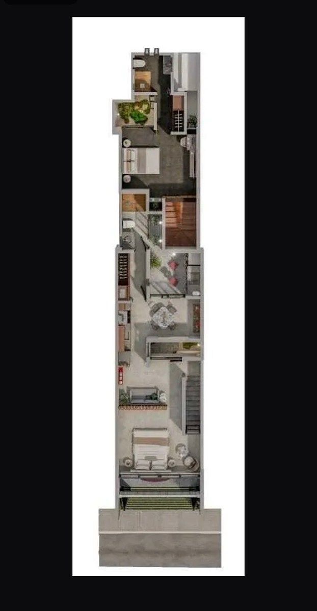 Render del proyecto arquitectónico planta alta, foto 3 de 9
