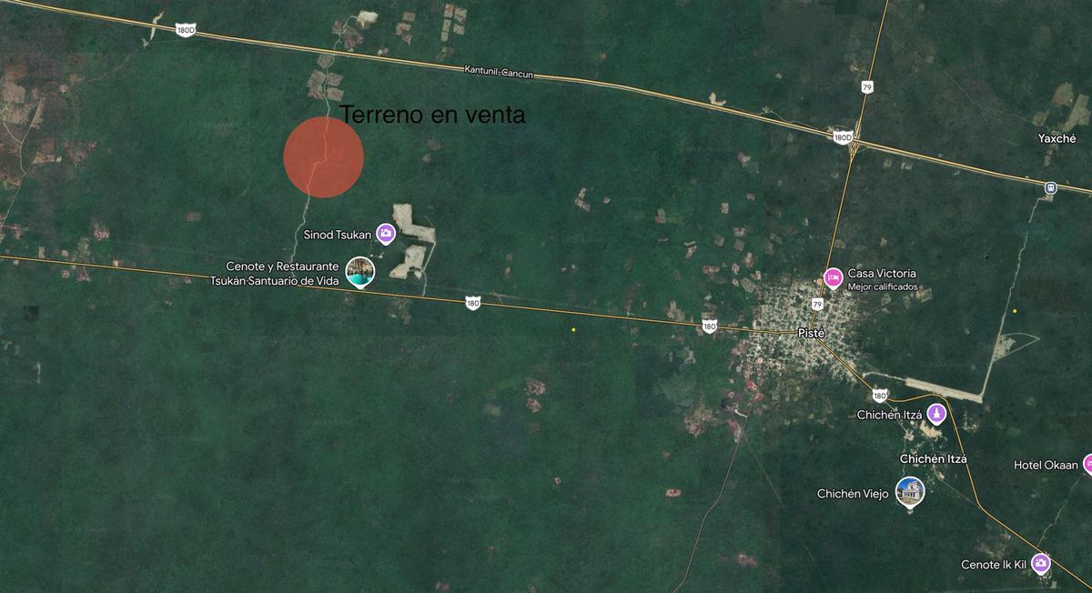 Terreno en venta cerca de Piste  y de Chichen Itza, photo 1 of 5