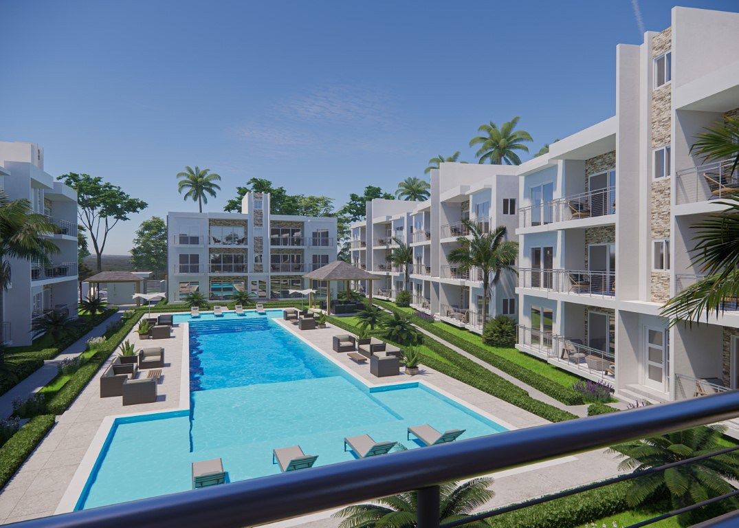 Segunda fase - apartamento de 2 habitaciones cerca de la playa, Blue Spring, foto 1 de 6