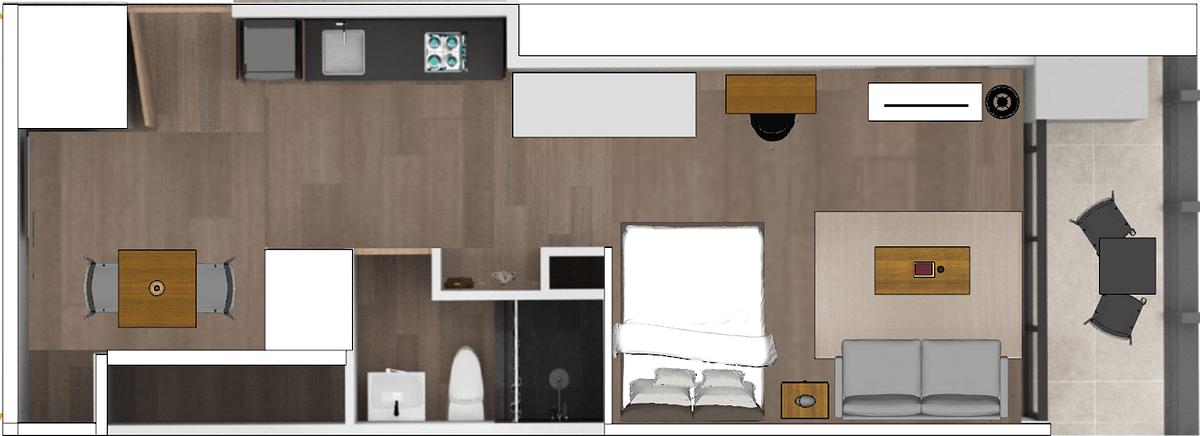 Apartamento em Juárez, Cuauhtémoc, foto 18 de 23
