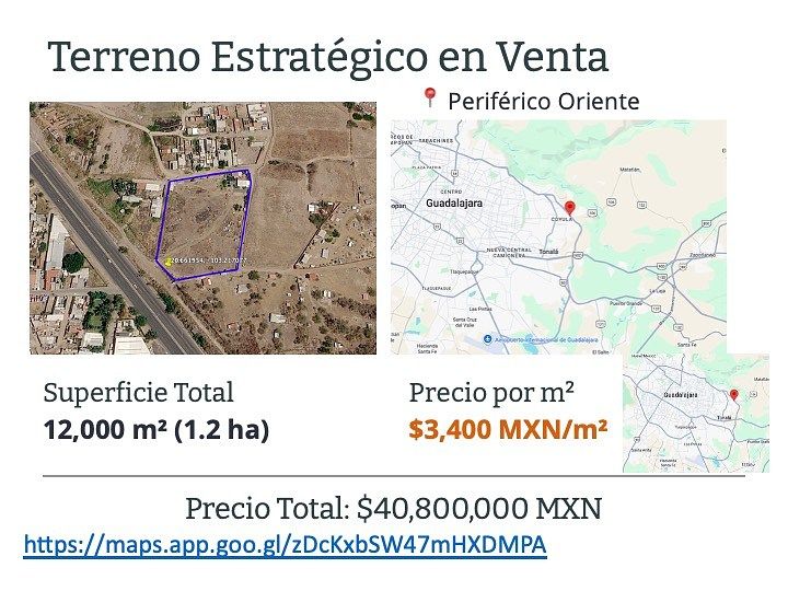 TERRENO VENTA INDUSTRIAL  PERIFÉRICO ORIENTE TONALÁ, photo 1 of 38