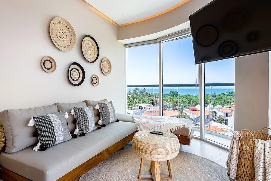 Renta en Marítima Golf 4A | Vista al Mar y Montaña, Terraza y Acceso a Playa