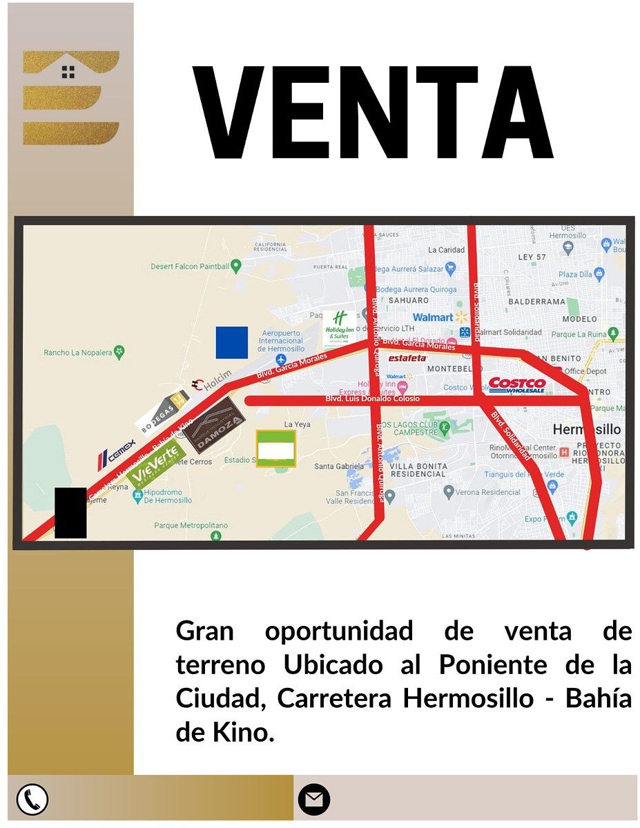 Lote em 15 'A', Hermosillo, foto 3 de 3